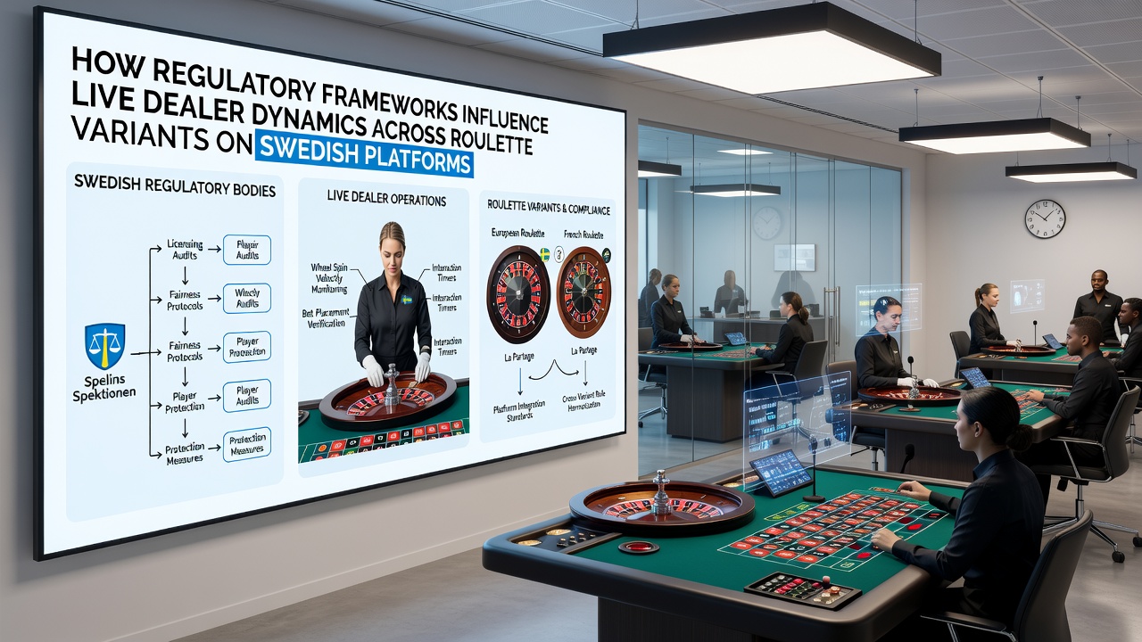 Regulatory compliance dashboard displaying live roulette feed monitoring and audit logs on a Swedish licensed platform
